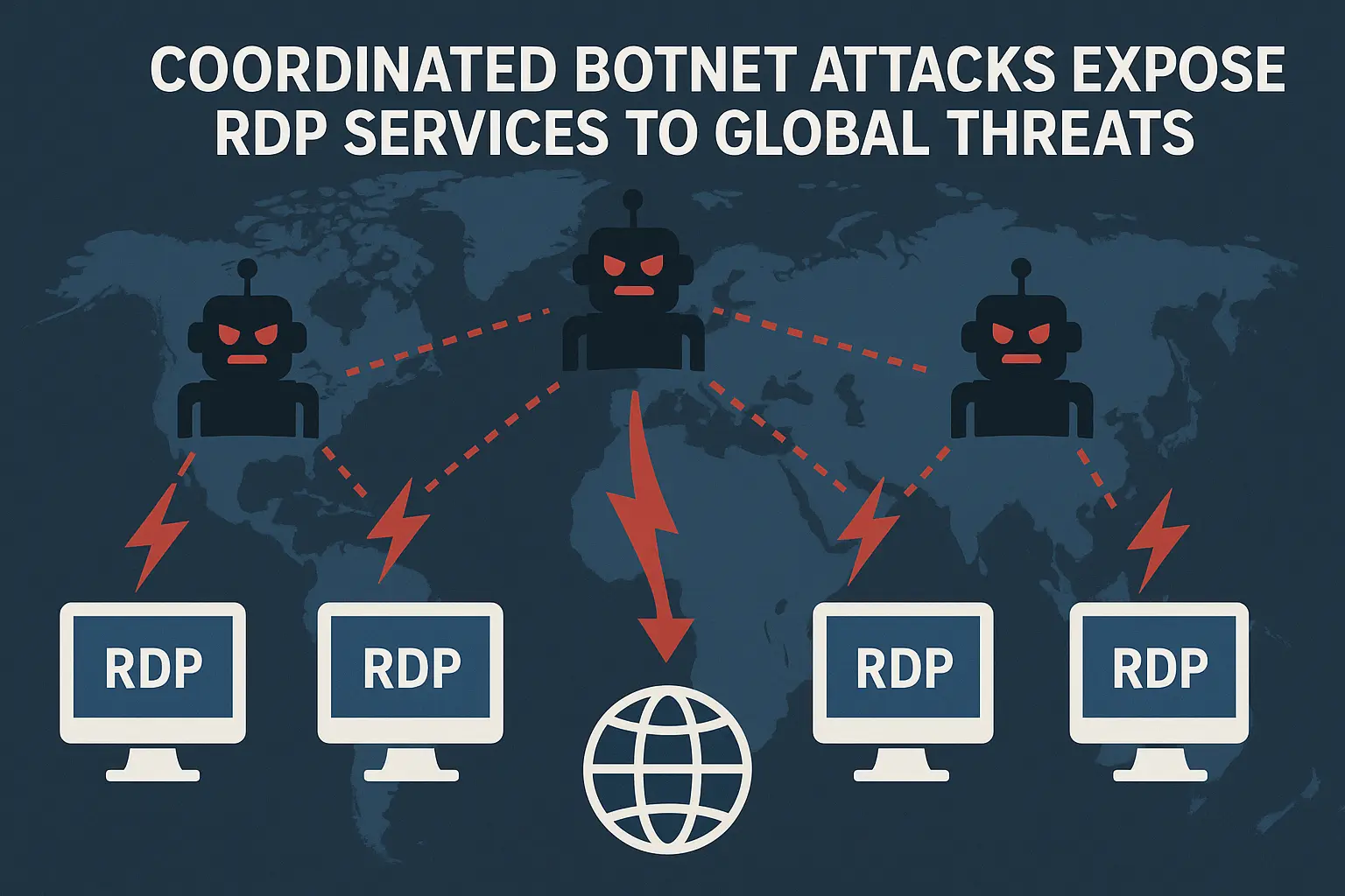 Coordinated Attacks Expose RDP Services to Global Threats